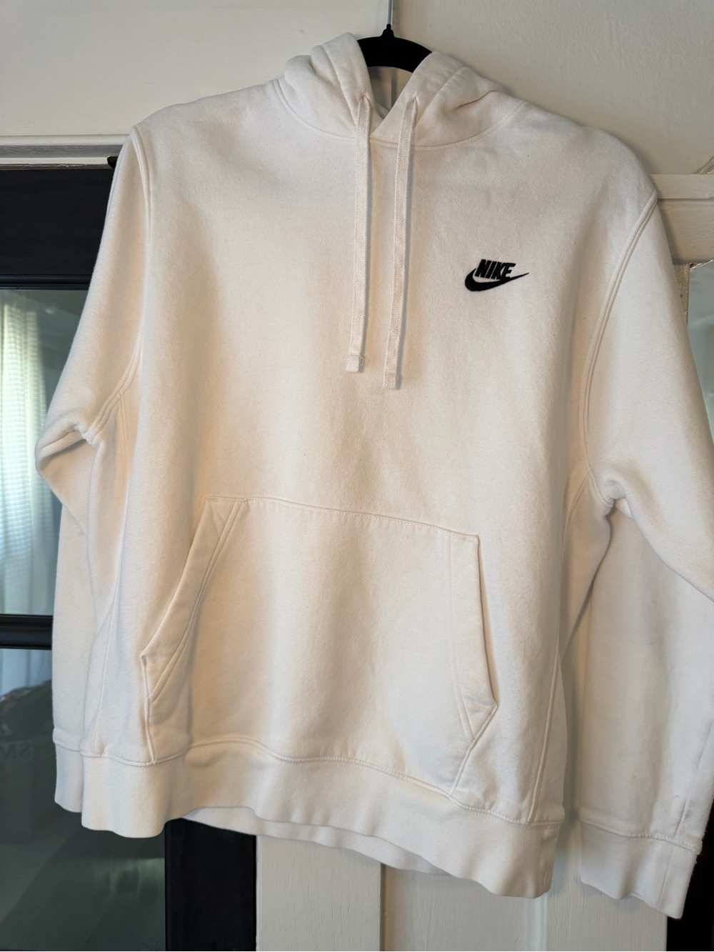 White Nike Hoodie (Size M)